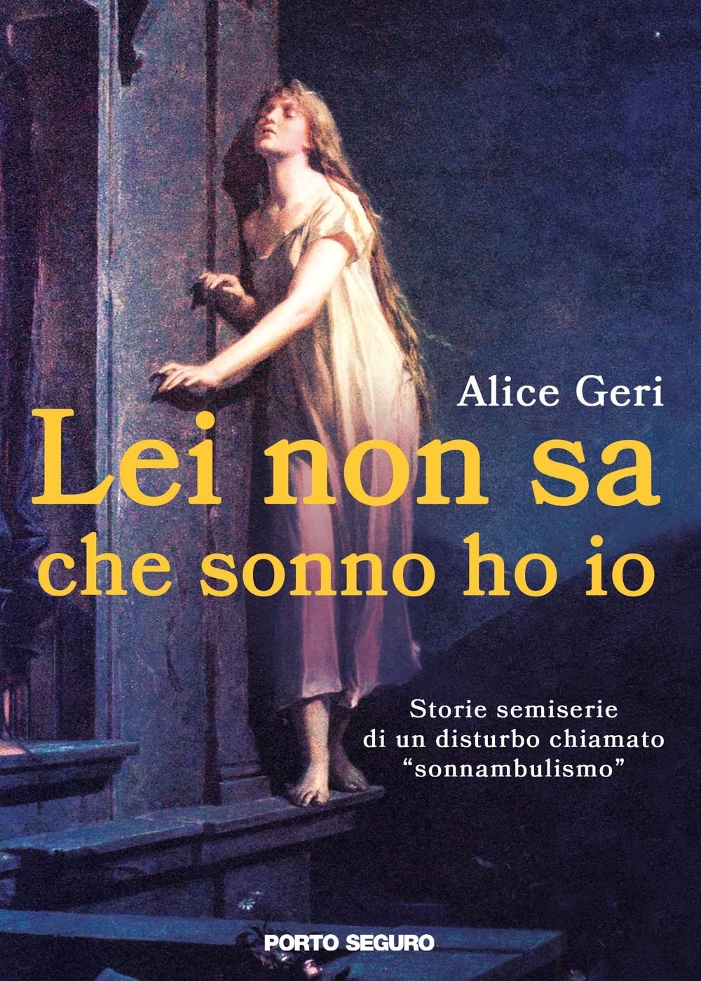 Copertina del volume Lei non sa che sonno ho io